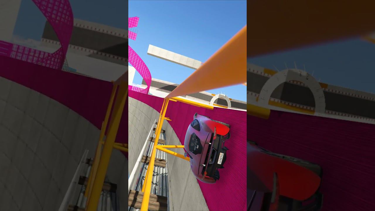 ХОРОШАЯ ПОПЫТКА SKILL TEST GTA 5 ONLINE #shorts #приколы #gta5 смотреть онлайн