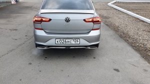 Раздвоенный AMG выхлоп Поло Лифтбек