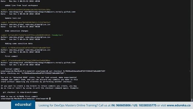 Git Branching | Git Commands | Learn Git | Git Bash Tutorial | How Github Works | Edureka Git Live