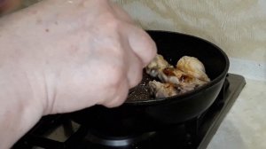 КРЫЛЫШКИ ТЕРИЯКИ НА СКОВОРОДЕ!!!