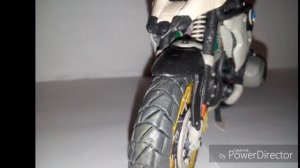 Bmw r1250gs. Мотоцикл из пластилина, в масштабе 1:12