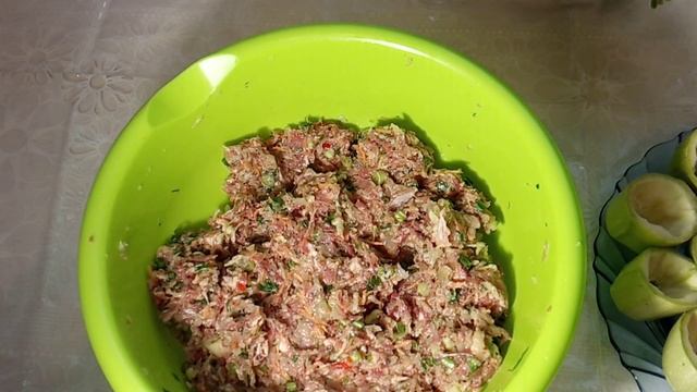 Фаршированные кабачки.Вкусняшка от Валюшки смотреть онлайн