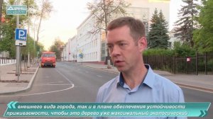 В жаркую погоду в Нижнем Новгороде деревья и цветы поливают в усиленном режиме. Особое внимание удел