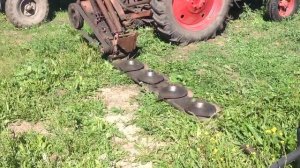 Первый запуск роторной косилки в 2015 г