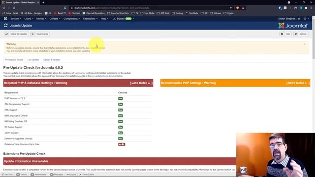 ✅Pre-Update Check for Joomla 4 - Required PHP and Database Settings смотреть онлайн