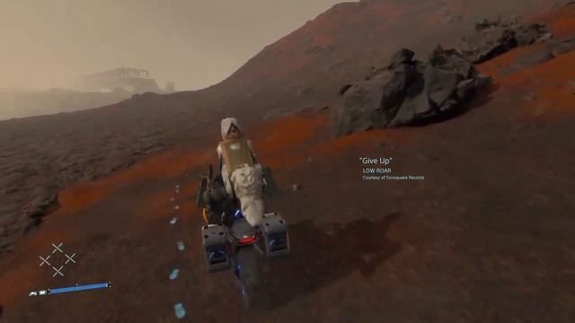 DEATH STRANDING - How to bring the Chiral Artist to the Junk Dealer (Order 34) safe route, avoid BT смотреть онлайн