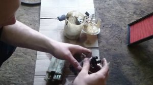 Замена бензонасоса на альмере