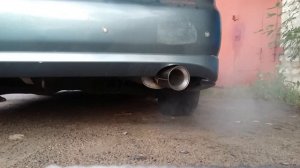 Прямоточный глушитель от Saab 9000 2.3T