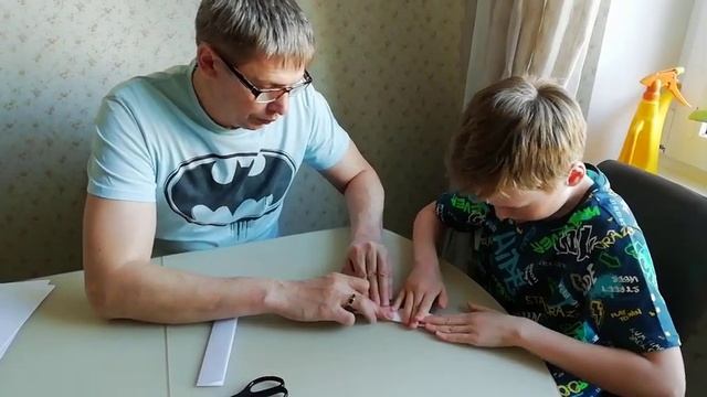Делаем кинжал и ножны из бумаги