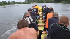 Техника гребли 20 гребков. Драгонбот Кремень 3.06.2016 Rowing technique  Dragon Boats