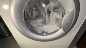 Очистка Стиральной Машины Таблетками Для Посудомоечных Машин! | LG F8020ND1 | Хлопок 95* | LG Motio