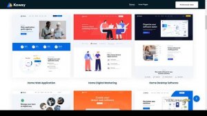 Koway - Saas and Software Landing Page Template seo app showcase template