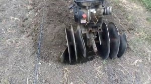 Шнековый грядообразователь