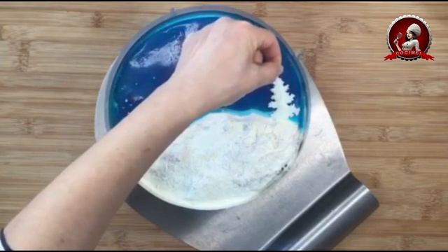 Торт Желе 3D ❄ "Лесная Сказка"