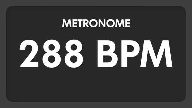 288 BPM - Metronome смотреть онлайн