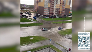 Мощный грозовой фронт накрыл Вологодскую область