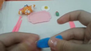 Еда для Басиков из легкого пластелина/Sofa тв