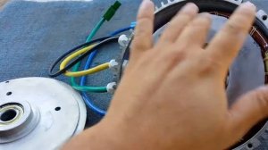 Двигатель с водяным охлаждением 5kw 48v от Golden Motor