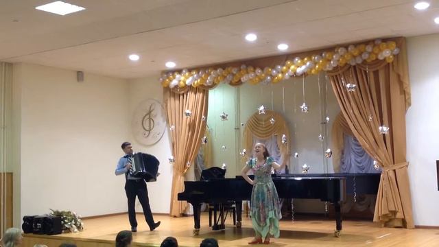 Русская народная песня «Гармонь моя» - Кирюхина Ирина (концертмейстер Красноперов Андрей)