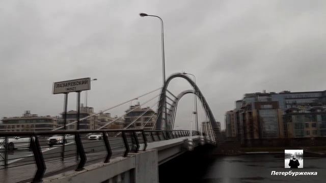 Петроградская сторона в Петербурге - прогулка около метро "Чкаловская" смотреть онлайн