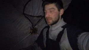 ЗИМНЯЯ НОЧЕВКА В ПАЛАТКЕ В ОДНОГО