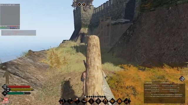 Life is Feudal: Your Own➤Насыпь готова,строим замок! смотреть онлайн