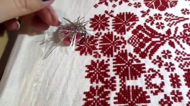 Вышивка крестиком - Сэмплер завершение