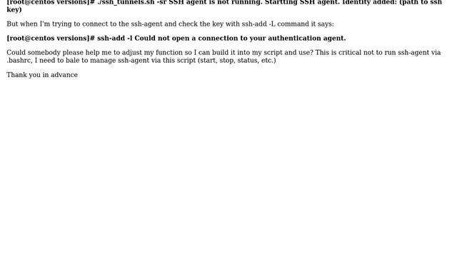 shell script for running ssh-agent (2 Solutions!!) смотреть онлайн