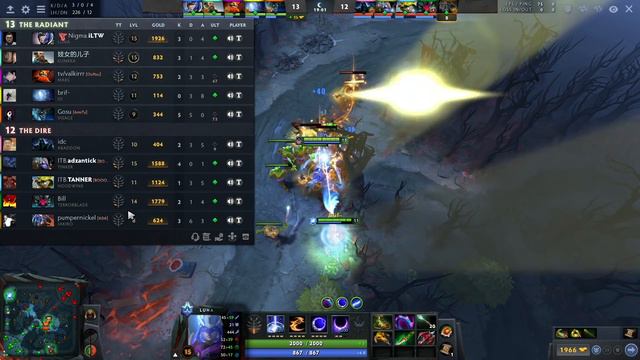 NIGMA.ILTW LUNA WITH 1000 GPM AND XPM - ROAD TO TI10 DOTA 2