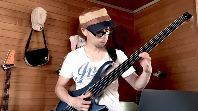 FretlessBASS short cheap music chill Ibanez asia japanフレットレスベース　リラックス　短い音楽　アジア смотреть онлайн