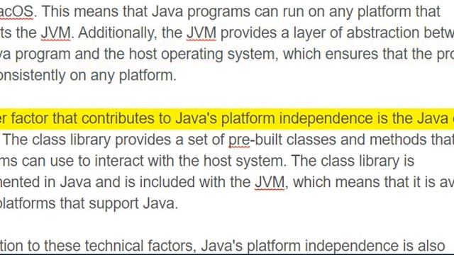 Why java is platform independent | Java is platform independent explained in detail смотреть онлайн