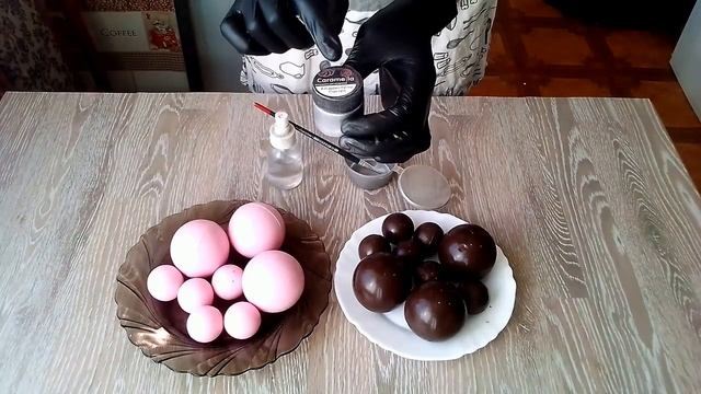 Собираю Торт с Принцессой. Делаю Шоколадные Шары из глазури. смотреть ...