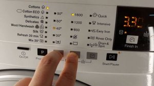 How to UNLOCK Electrolux washing machine (Key & Child LOCK)