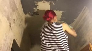 КРАСИМ СТЕНЫ?КРАСИМ ПОТОЛОК??РЕМОНТ В КОРИДОРЕ✔️?⭐️