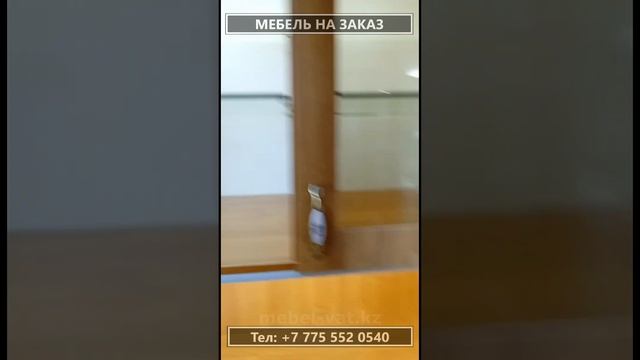 Шкаф с подсветкой на кухню - мебель на заказ в Алматы от ИП "VAT"
