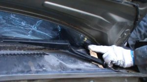 снятие дворников Дэу Ланос без съёмника