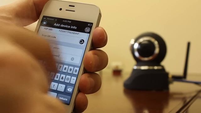 AirSight IP Camera QR Code Set-up Demonstration смотреть онлайн