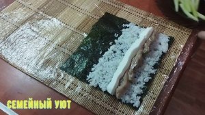 Роллы за 2 минуты