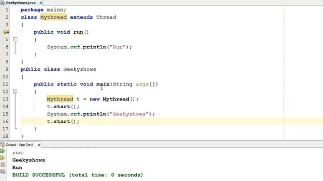 310. Restarting same Thread again in Java Programming (Hindi) смотреть онлайн