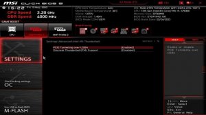 MSI MAG Z790 Tomahawk WIFI DDR4 BIOS Overview