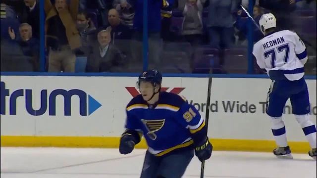 НХЛ 16-17 Хет-Трик Тарасенко (11,12,13) шайбы 01.12.16 смотреть онлайн