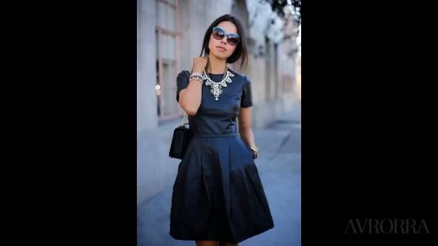 Маленькое черное платье — Модные варианты и новинки 2017 смотреть онлайн