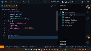 Learn custom types in Typescript in just 5 minutes