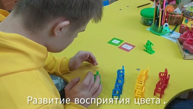 Развитие зрительного восприятия. Фрагменты коррекционно - развивающих занятий.