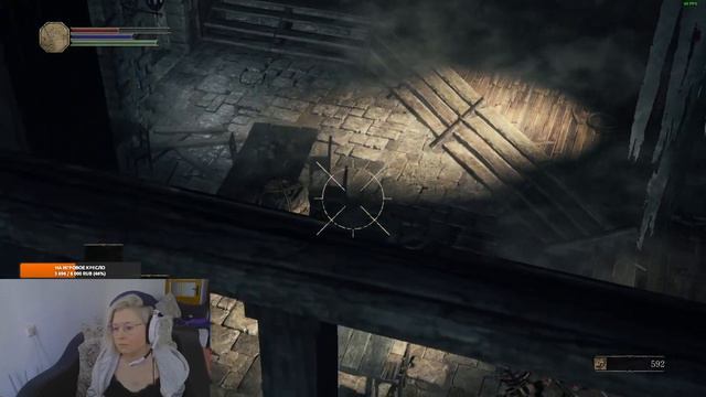 Прохождение Dark Souls III Серия 01. Стены, нежить, огнедышащий сюрприз.