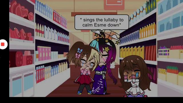 if me , @WhiteDove88 and my version of my and dove's OC Luna met a Karen