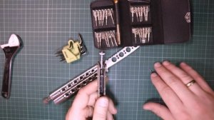 Обзор. Нож бабочка Нокс Балисонг для флиппинга. Доработка: автоматический замок, стопор, шайбы