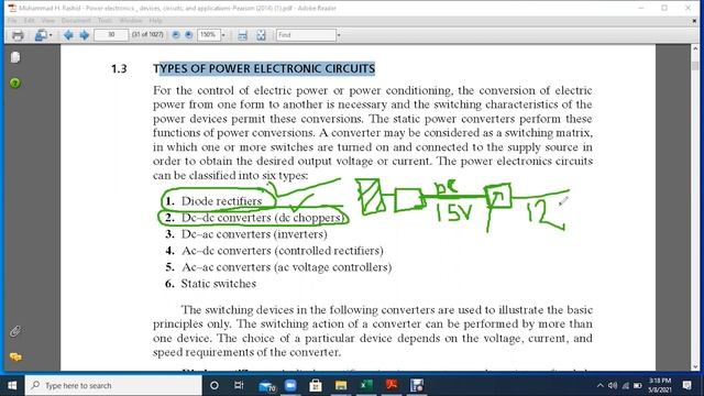 Introduction to Power Electronics | What are the different type of power electronic circuits?