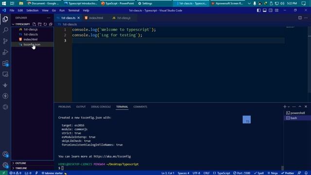 2. Typescript - Environment Setup смотреть онлайн