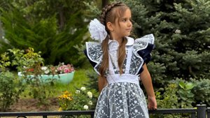 Как сшить школьный фартук, наши мерки.